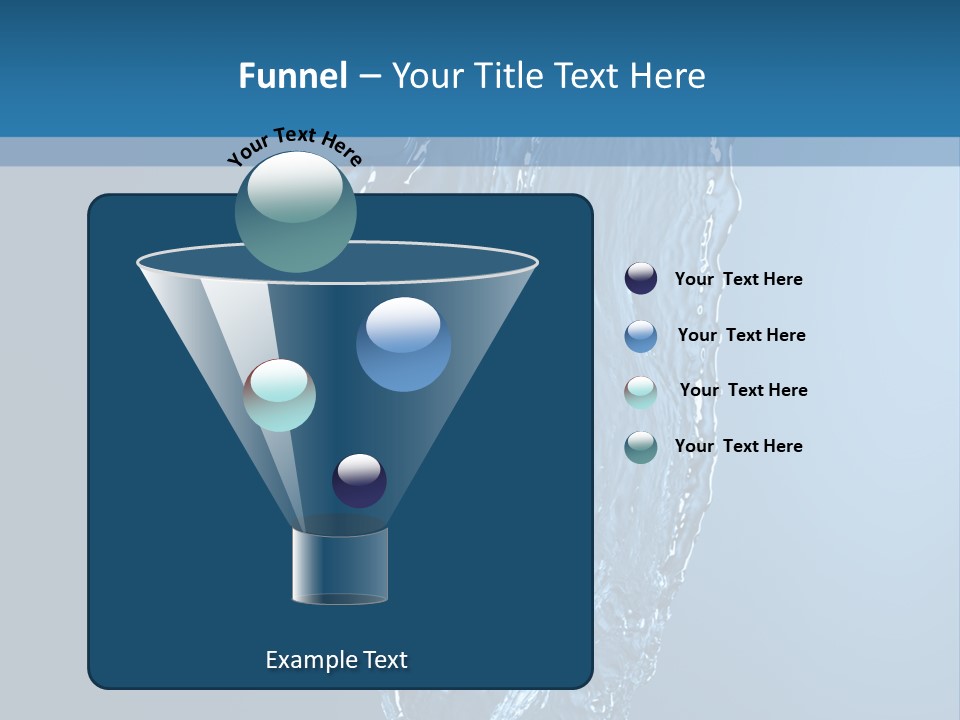 Wave Water Shot PowerPoint Template