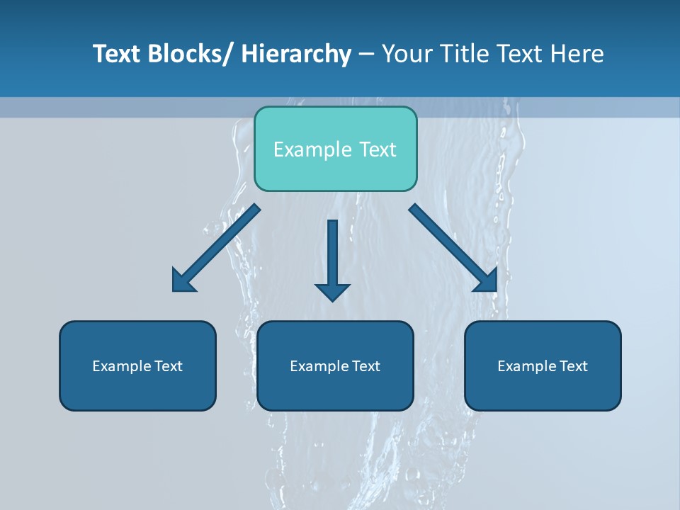 Wave Water Shot PowerPoint Template