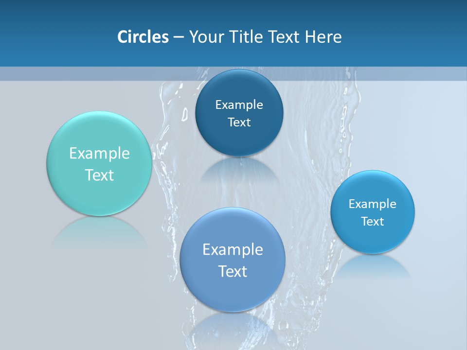 Wave Water Shot PowerPoint Template