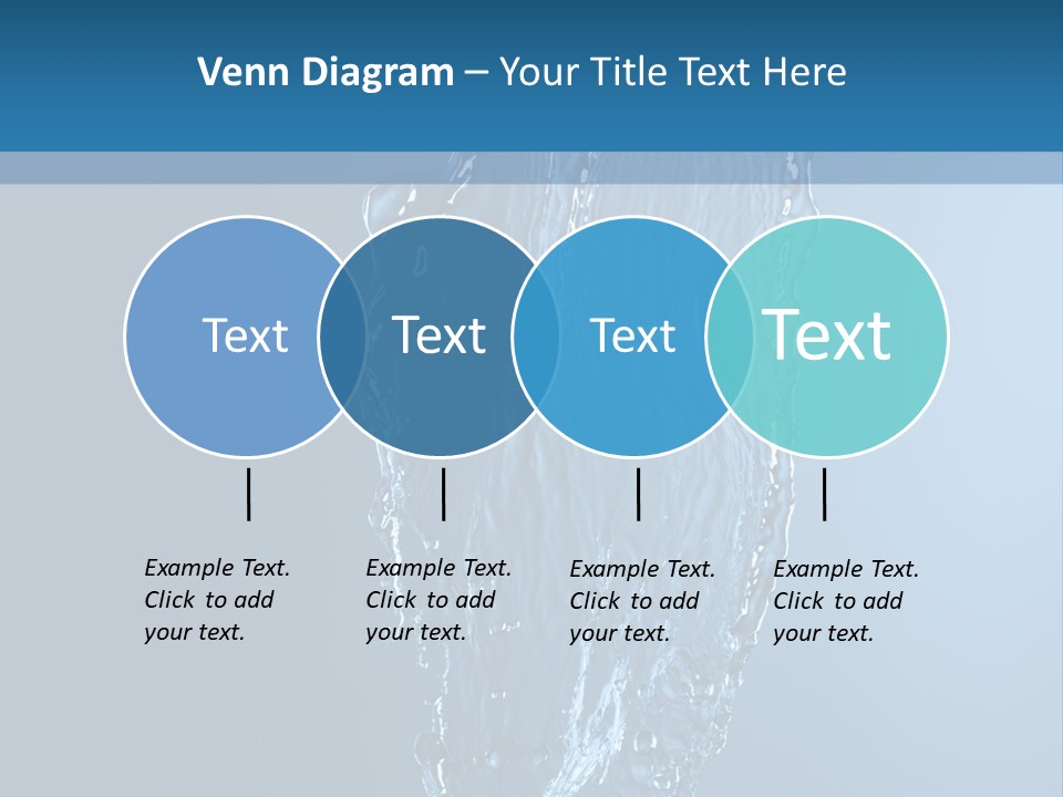 Wave Water Shot PowerPoint Template
