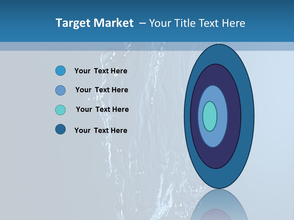 Wave Water Shot PowerPoint Template