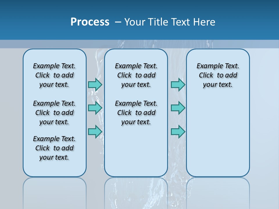 Wave Water Shot PowerPoint Template