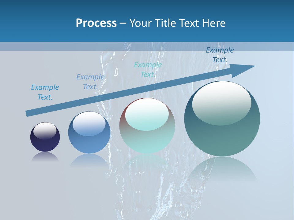 Wave Water Shot PowerPoint Template