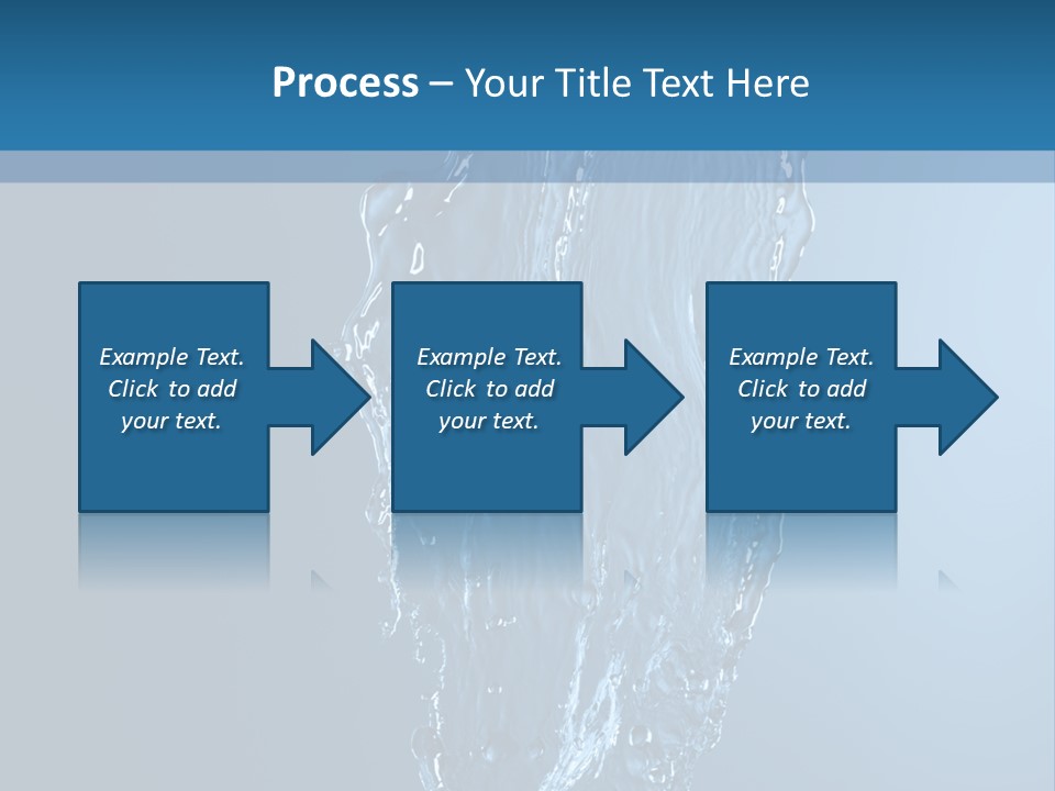 Wave Water Shot PowerPoint Template
