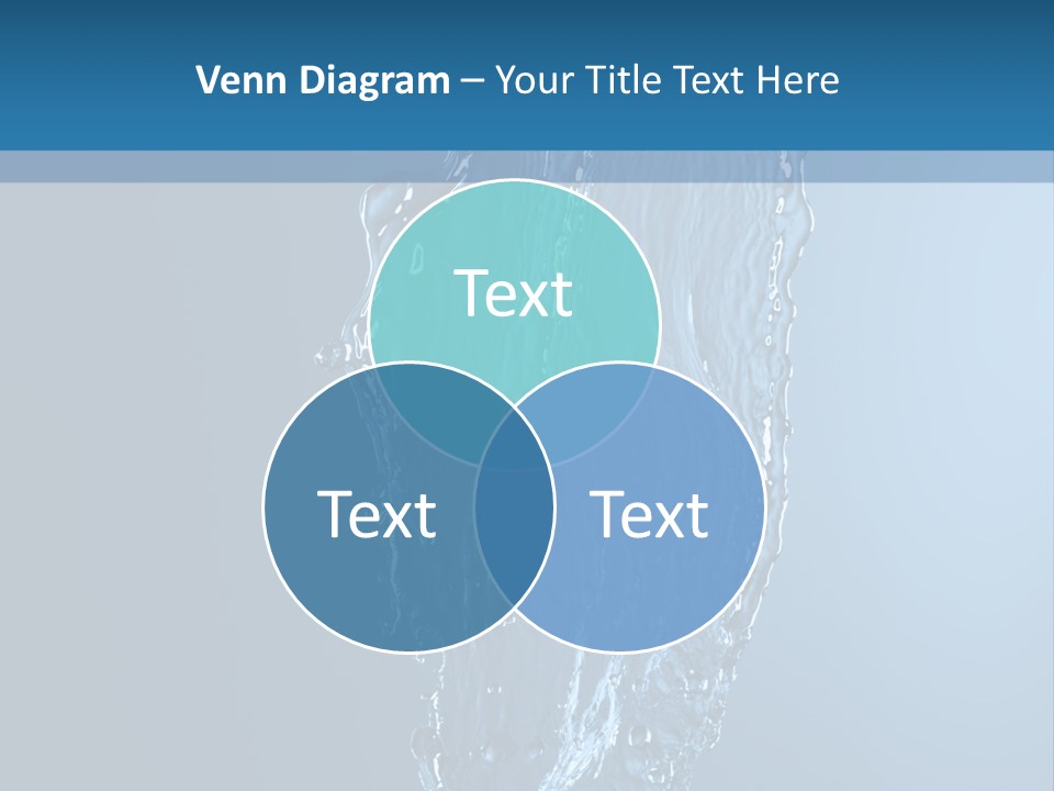 Wave Water Shot PowerPoint Template