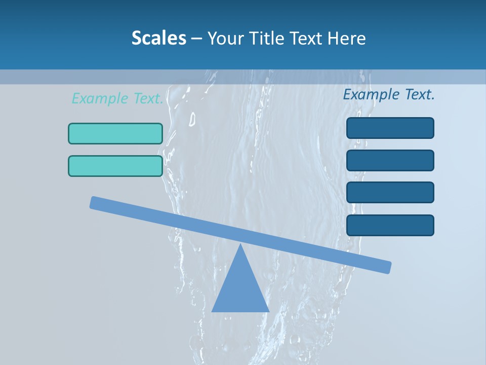 Wave Water Shot PowerPoint Template