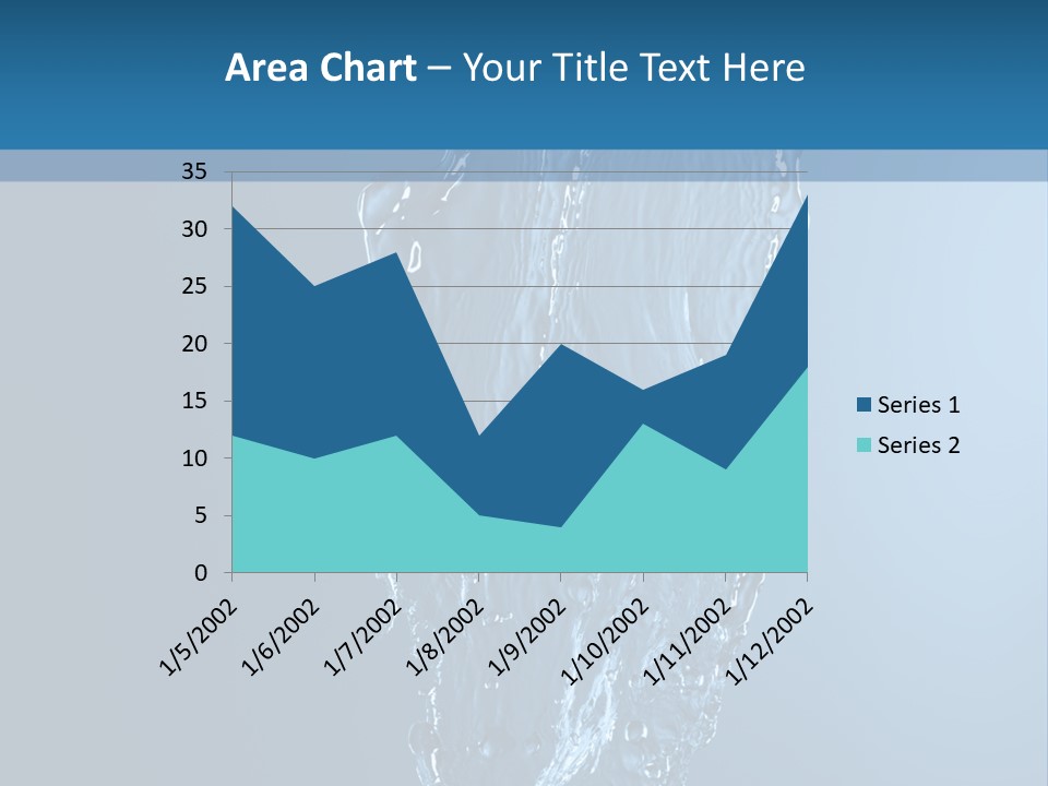 Wave Water Shot PowerPoint Template