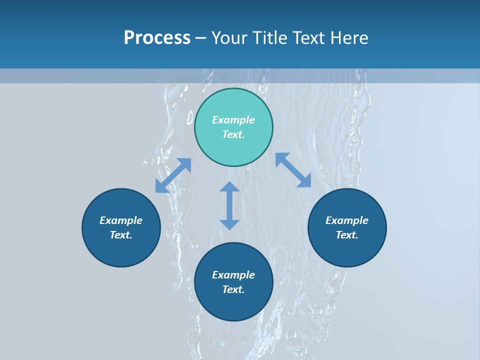 Wave Water Shot PowerPoint Template