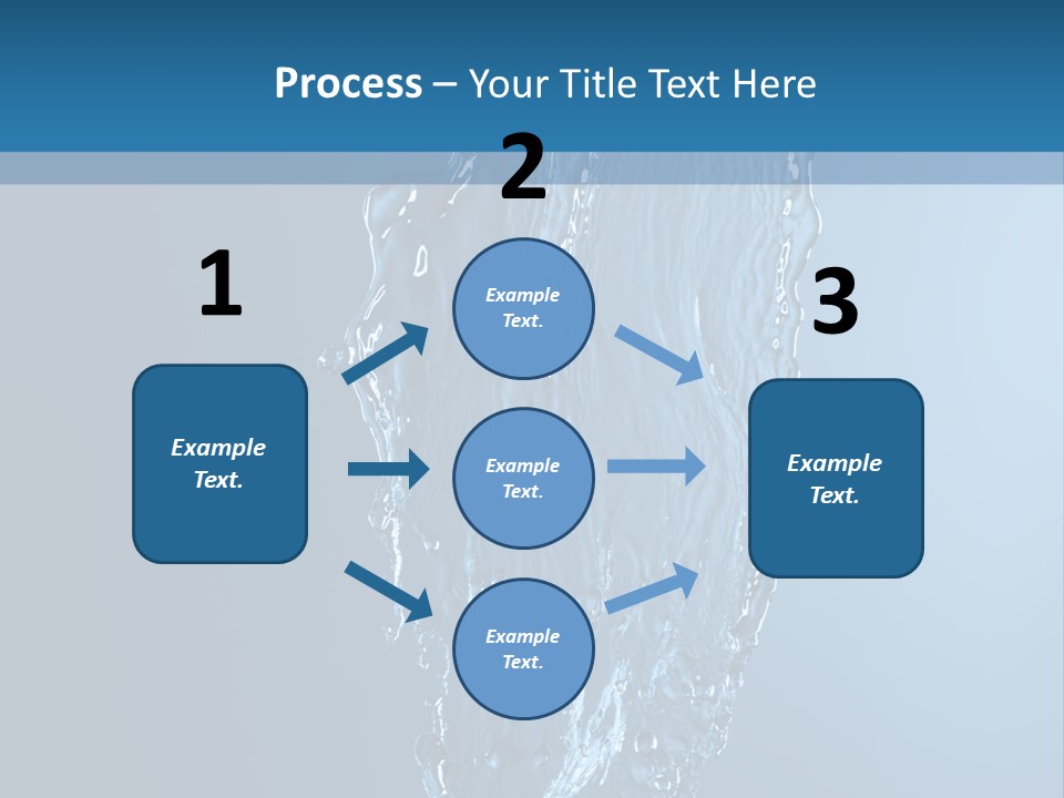 Wave Water Shot PowerPoint Template