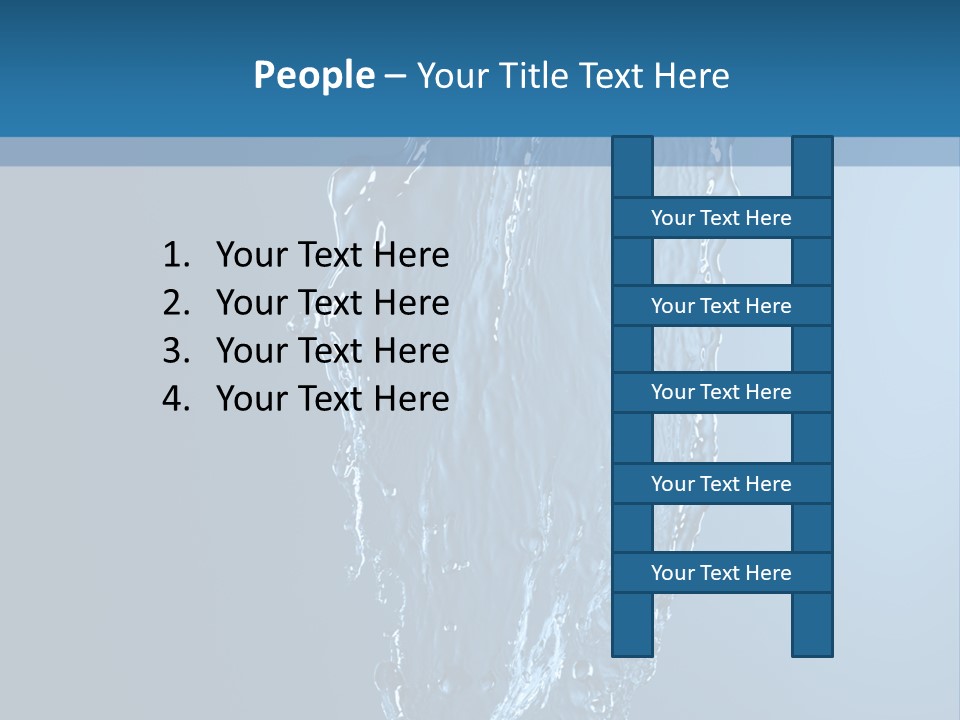 Wave Water Shot PowerPoint Template