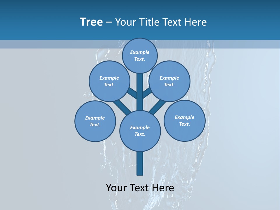 Wave Water Shot PowerPoint Template