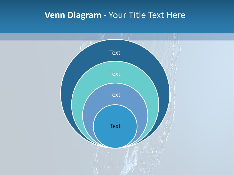 Wave Water Shot PowerPoint Template