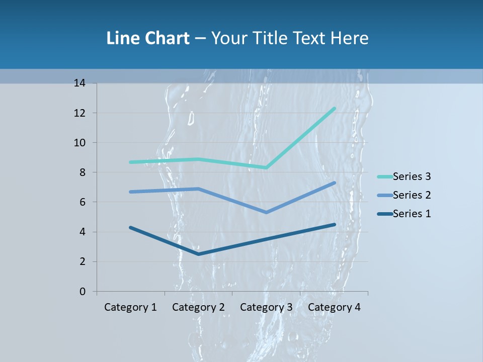 Wave Water Shot PowerPoint Template