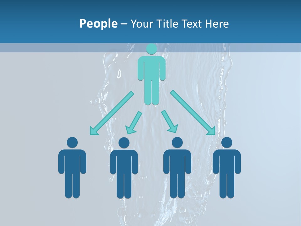 Wave Water Shot PowerPoint Template