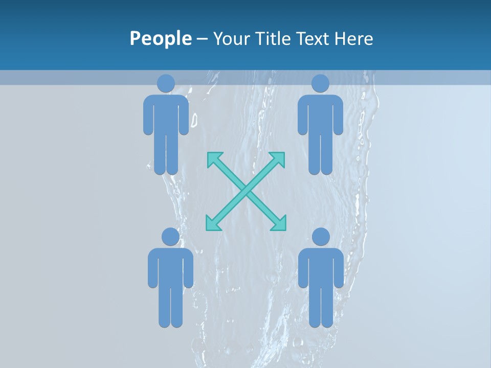 Wave Water Shot PowerPoint Template