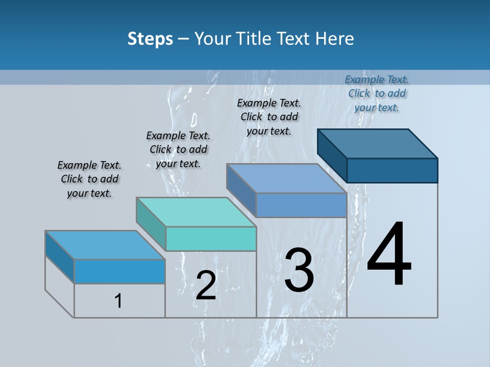 Wave Water Shot PowerPoint Template