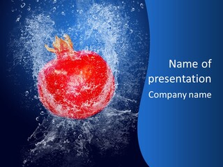 Fruit Water PowerPoint Template