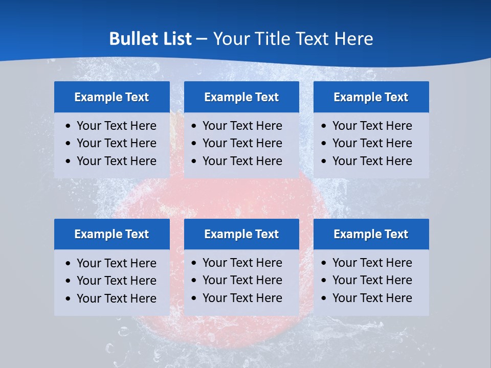 Fruit Water PowerPoint Template