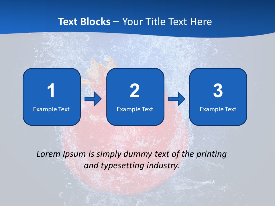 Fruit Water PowerPoint Template