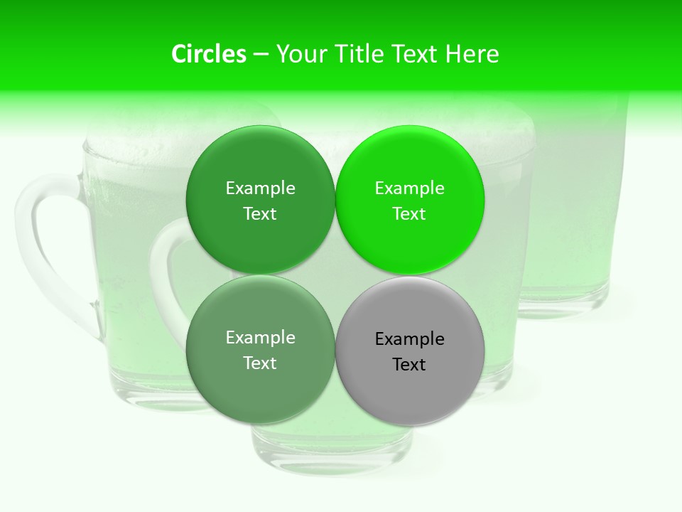 Liquid Isolated Ale PowerPoint Template