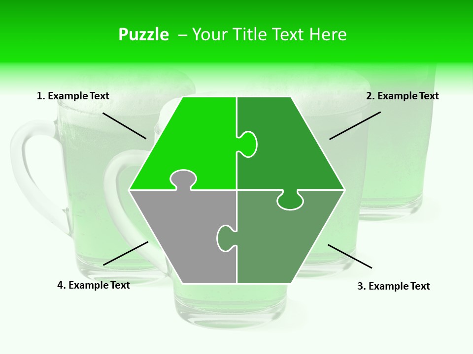 Liquid Isolated Ale PowerPoint Template