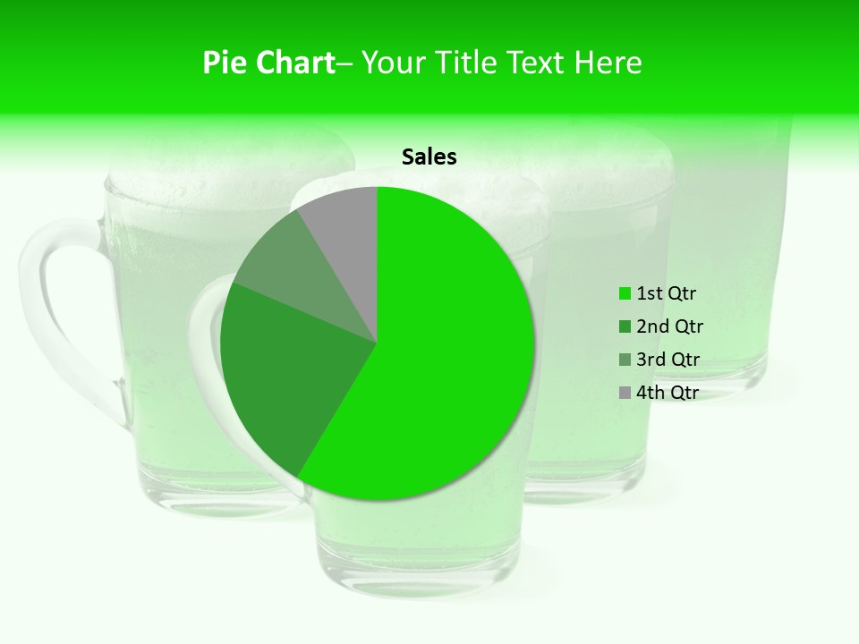 Liquid Isolated Ale PowerPoint Template