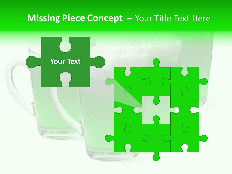 Liquid Isolated Ale PowerPoint Template