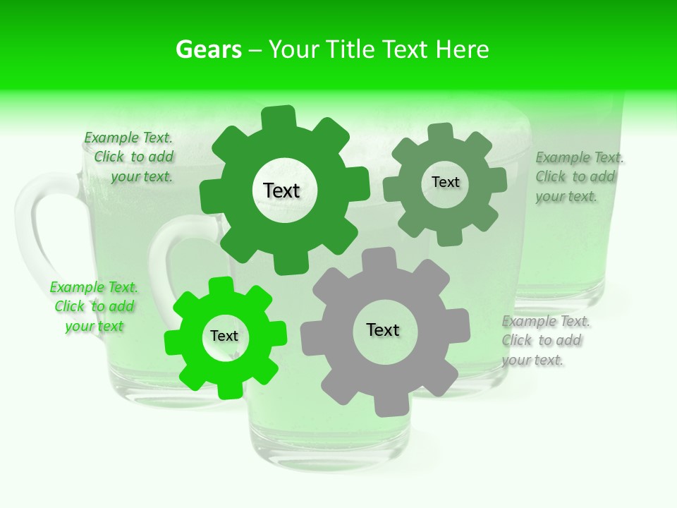 Liquid Isolated Ale PowerPoint Template