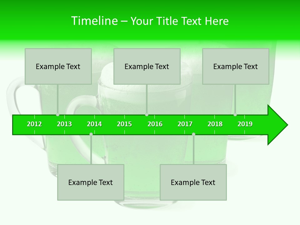 Liquid Isolated Ale PowerPoint Template