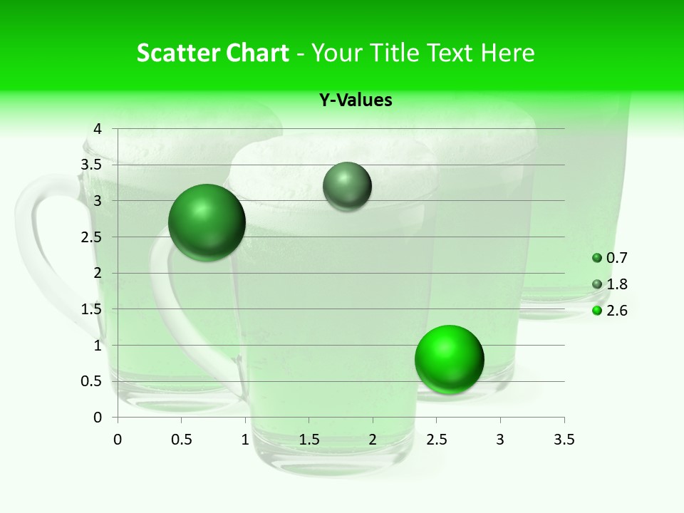 Liquid Isolated Ale PowerPoint Template