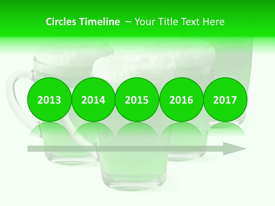 Liquid Isolated Ale PowerPoint Template