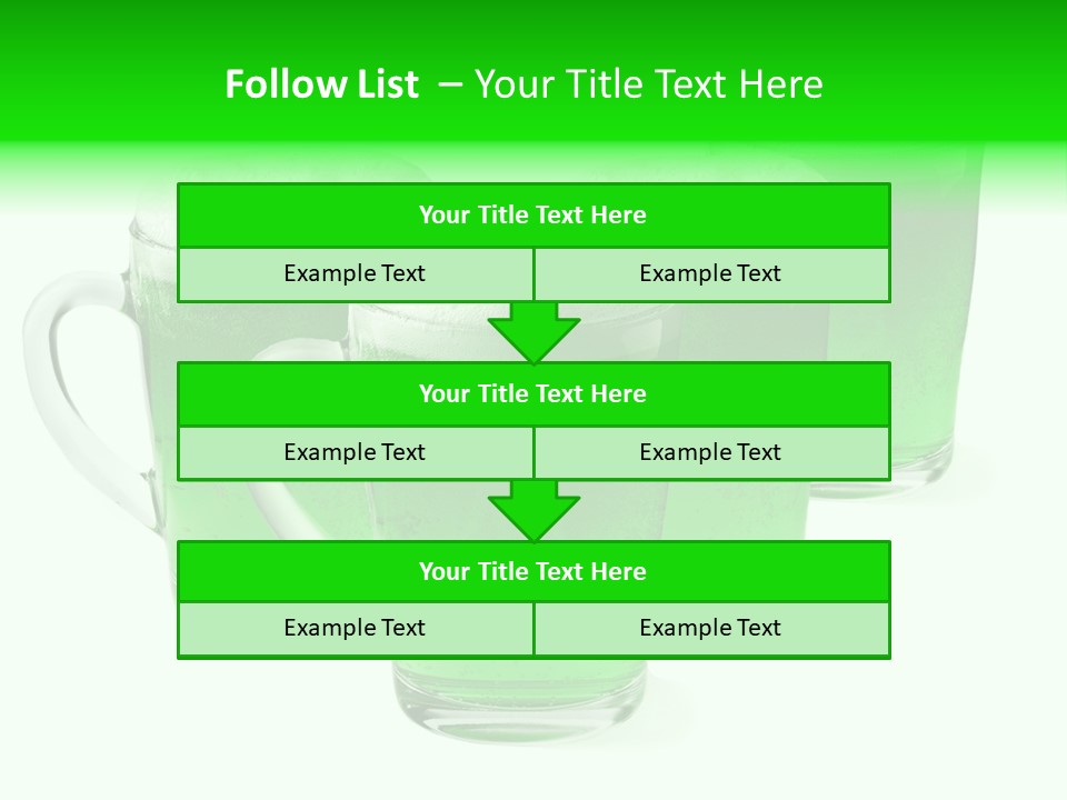 Liquid Isolated Ale PowerPoint Template