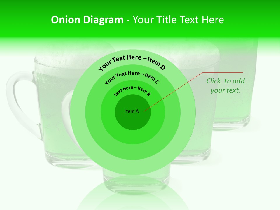 Liquid Isolated Ale PowerPoint Template