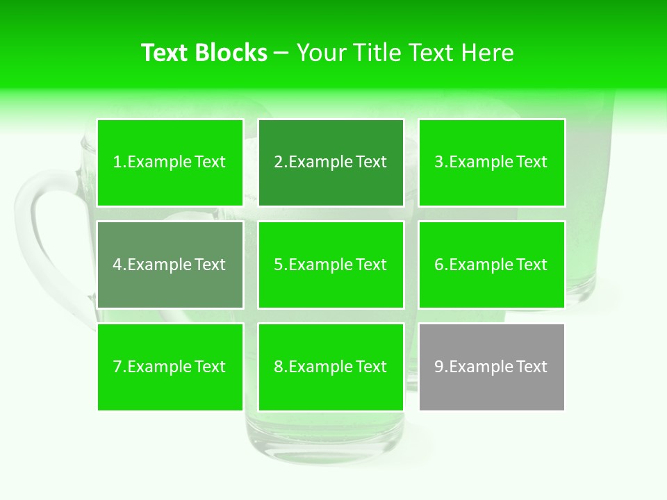 Liquid Isolated Ale PowerPoint Template