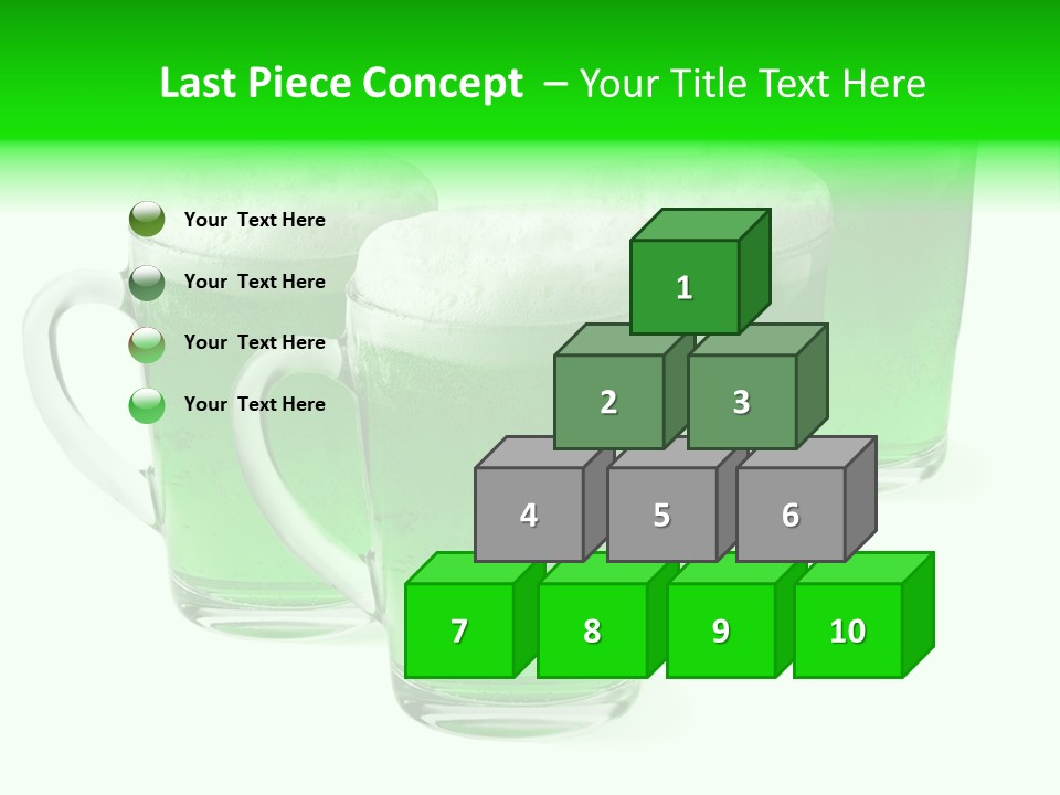 Liquid Isolated Ale PowerPoint Template