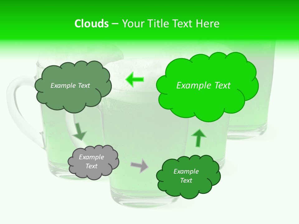 Liquid Isolated Ale PowerPoint Template