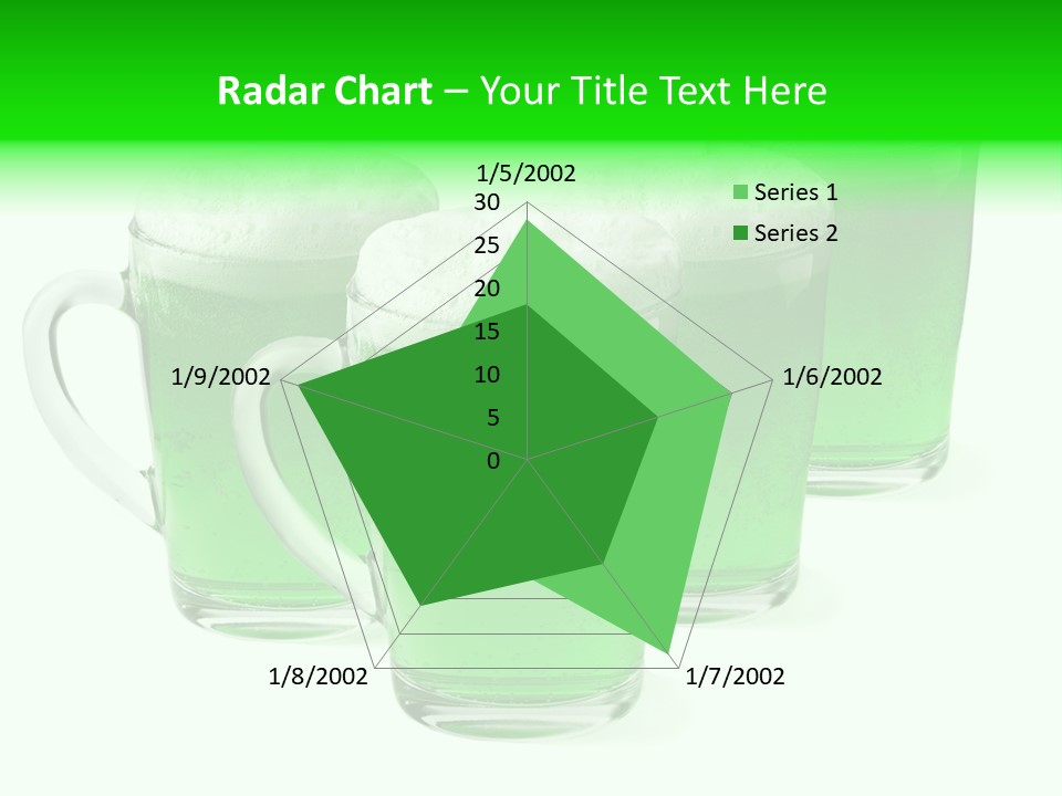 Liquid Isolated Ale PowerPoint Template