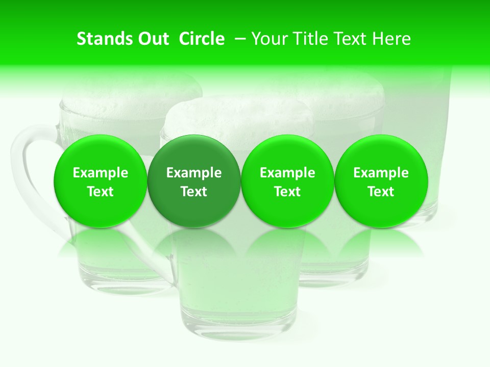 Liquid Isolated Ale PowerPoint Template