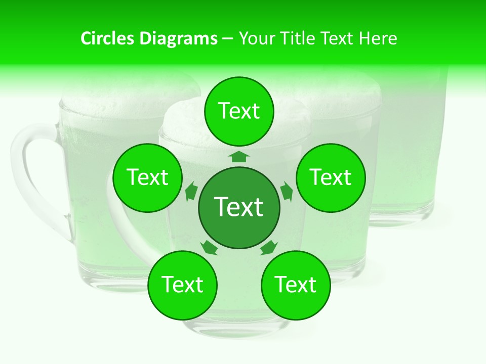 Liquid Isolated Ale PowerPoint Template