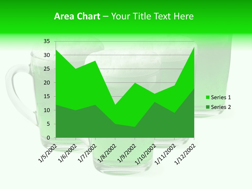Liquid Isolated Ale PowerPoint Template