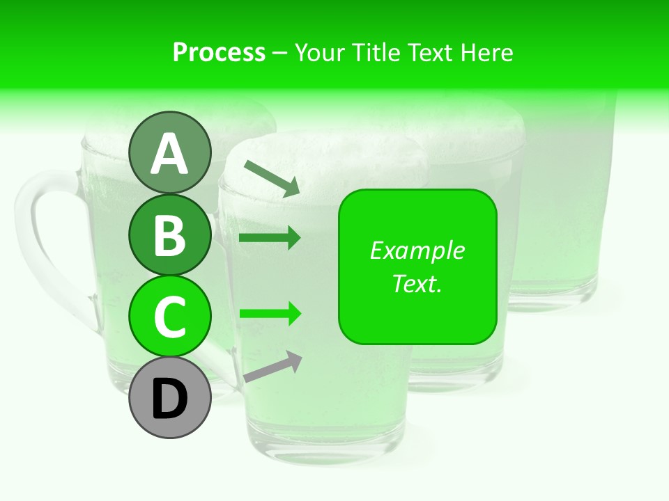 Liquid Isolated Ale PowerPoint Template