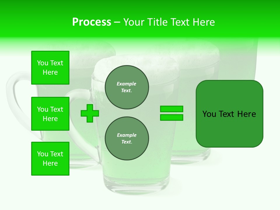 Liquid Isolated Ale PowerPoint Template