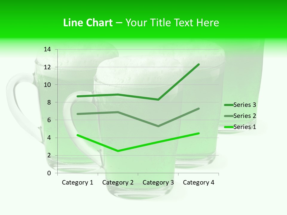 Liquid Isolated Ale PowerPoint Template