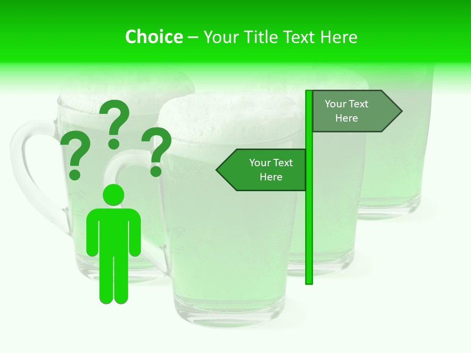 Liquid Isolated Ale PowerPoint Template