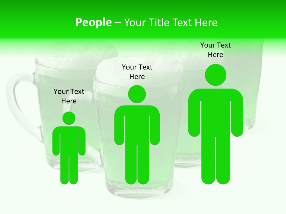 Liquid Isolated Ale PowerPoint Template