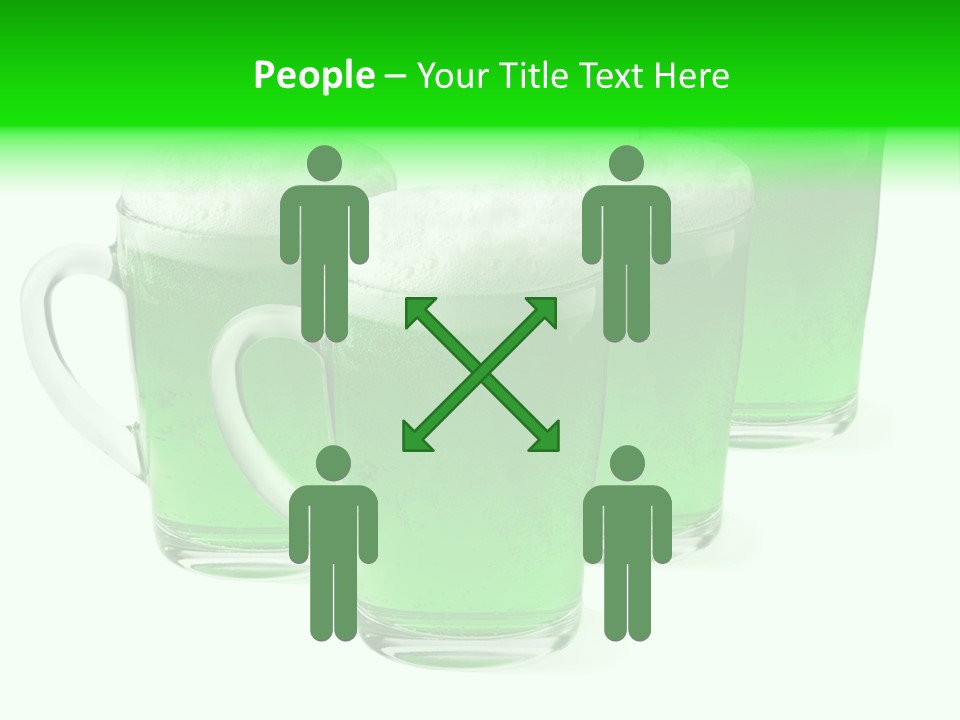 Liquid Isolated Ale PowerPoint Template