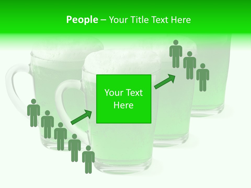 Liquid Isolated Ale PowerPoint Template