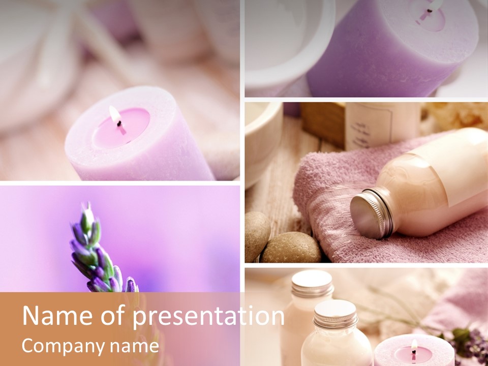 Lavender Spa PowerPoint Template