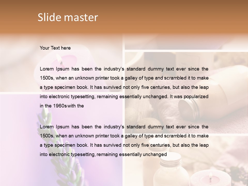 Lavender Spa PowerPoint Template