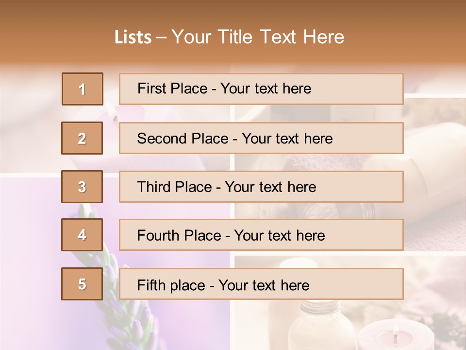 Lavender Spa PowerPoint Template
